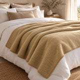 Throw Aspe in pure virgin wool 450g/m²