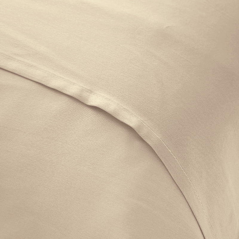 Silk pillowcase with ruffle 19 mommes - Maison de la soie