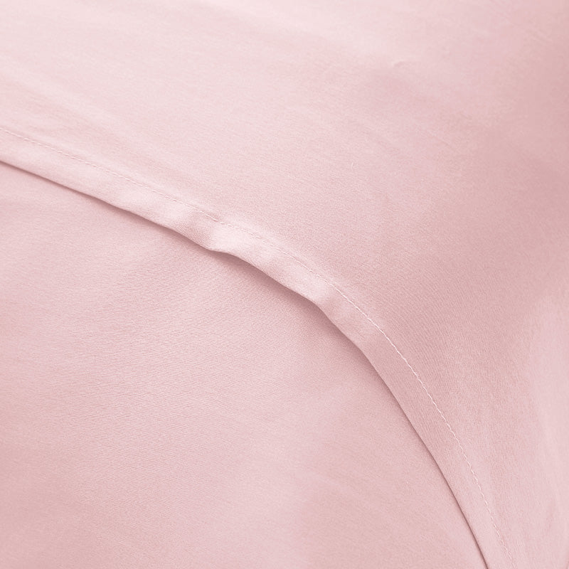 Silk pillowcase with ruffle 19 mommes - Maison de la soie